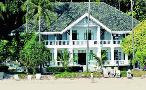 Panwa House is a beautifully restored former coconut plantation owner’s home in the grounds of Cape Panwa Hotel and Spa.